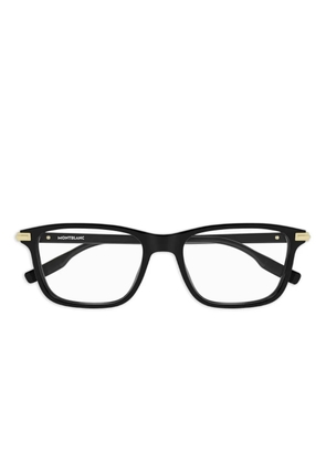 Montblanc square-frame glasses - Black