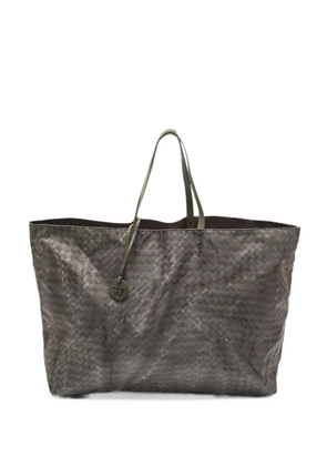 Bottega Veneta Pre-Owned intrecciato tote bag - Grey
