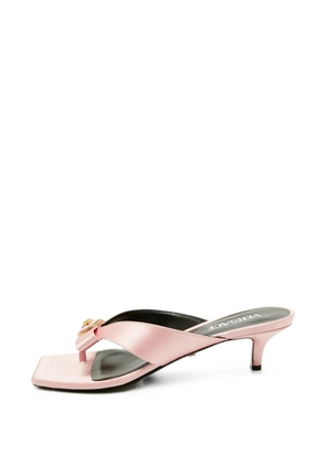 Versace Pre-Owned Medusa-bow thong sandals - Pink