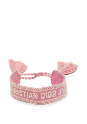Christian Dior Pre-Owned J'Adior woven bracelet - Pink