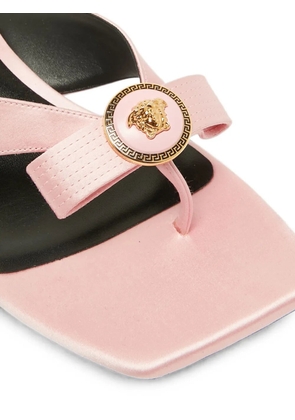 Versace Pre-Owned Medusa-bow thong sandals - Pink