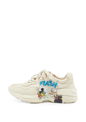 Gucci Pre-Owned x Disney Rhyton Pato sneakers - Neutrals