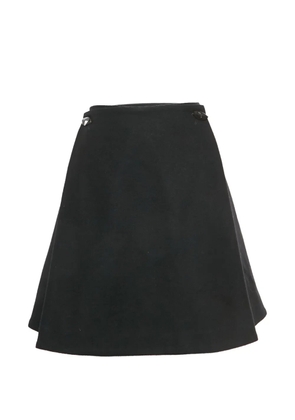 Alexander McQueen Pre-Owned pleated mini skirt - Black