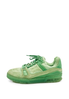 Louis Vuitton Pre-Owned LV Trainer monogram sneakers - Green