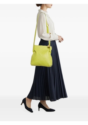 Bottega Veneta Pre-Owned BV Fold Intrecciato shoulder bag - Green