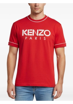 Kenzo Pre-Owned logo-print jersey T-shirt - Red