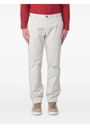 Blauer chino trousers - White
