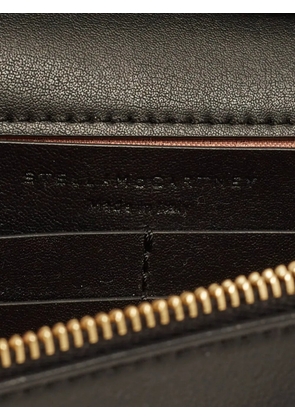 Stella McCartney Pre-Owned S-Wave rhinestone crossbody bag - Black