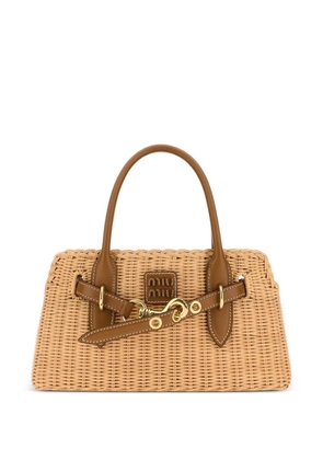 Miu Miu Aventure tote bag - Neutrals