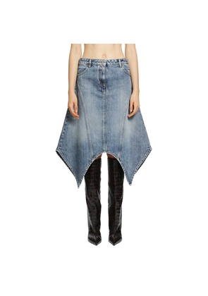 Denim Midi Skirt