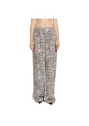 Python Print Silk Pyjama Pants