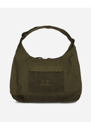 Herringbone Mixed Carry Bag Ivy Green