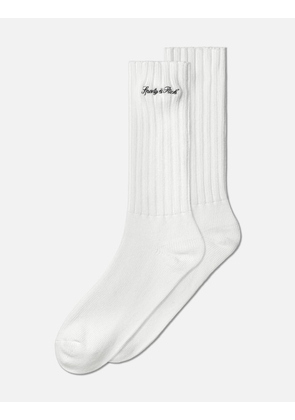 Signature Logo Rib Socks