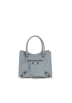 Balenciaga Blue Lamb Ovis Aries Aries Shoulder Bag