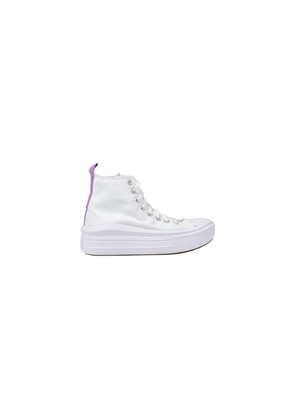 Converse White Fabric Platform Sneakers - EU38/US8