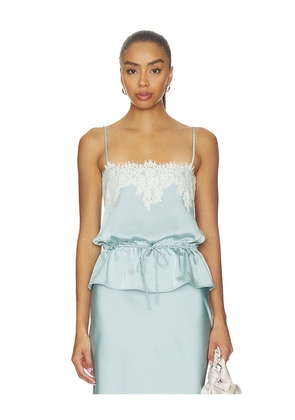 Elodie the Label Diora Top in Baby Blue. Size S. Also in M, L.