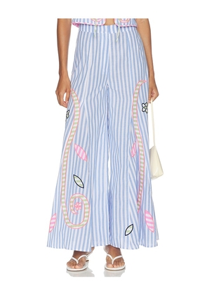 CeliaB Avra Pants in Blue. Size XS. Also in S, M, L.