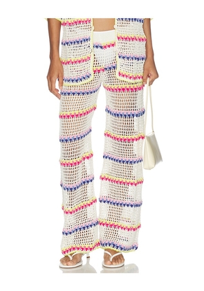 CeliaB Iren Pants in White. Size XS. Also in S, M, L.