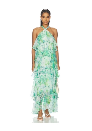 ASTR the Label Daiga Dress in Green. Size XS. Also in S, M, L, XL.