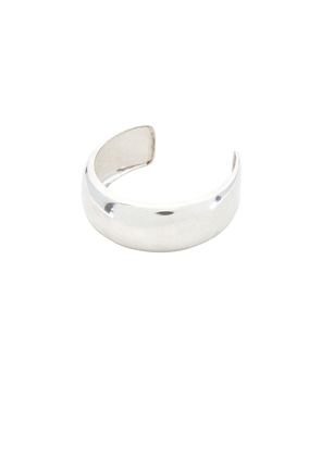 Isabel Marant Arm Bracelet in Metallic Silver.