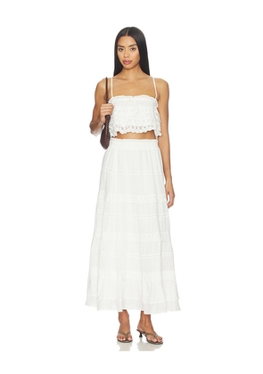 HEARTLOOM Amata Set in White. Size XS. Also in S.