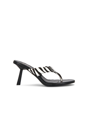 RAYE Zaho Sandal in Black,White. Size 5.5. Also in 6, 6.5, 7, 7.5, 8, 8.5, 9, 9.5, 10.