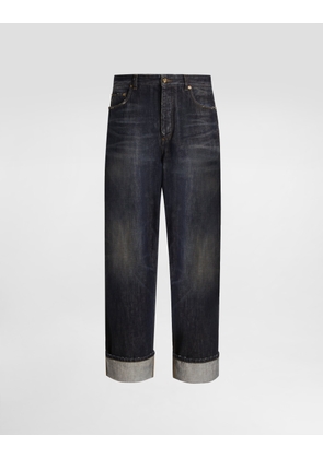 Dolce & Gabbana Denim Trousers - Man Collection Multi-colored 46