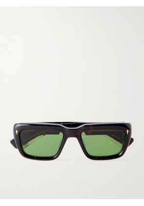 Jacques Marie Mage - Walker Squared-Frame Acetate Sunglasses - Men - Tortoiseshell