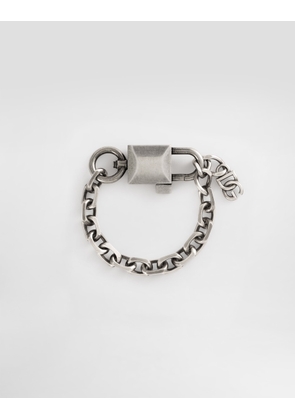 Dolce & Gabbana Chain Bracelet - Man Collection Silver Metal Onesize
