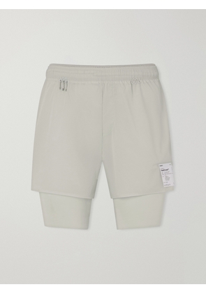 Satisfy - Desert Straight-Leg HeatCrush™ Running Shorts - Men - Silver - XS
