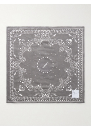Satisfy - Printed SoftCell™ Bandana - Men - Gray