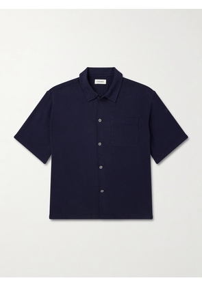 FRAME - Cotton Shirt - Men - Blue - S