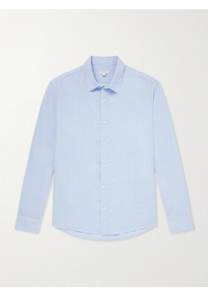Sunspel - Linen Shirt - Men - Blue - M