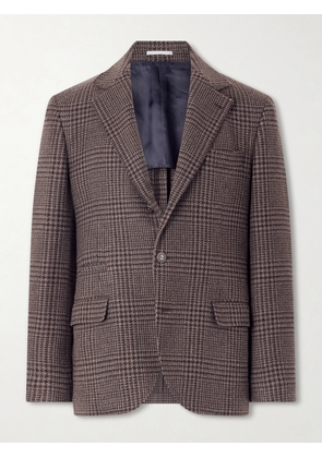 Brunello Cucinelli - Houndstooth Cashmere Blazer - Men - Brown - IT 48