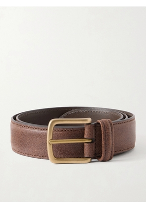 Anderson's - 2.8cm Leather Belt - Men - Brown - EU 75