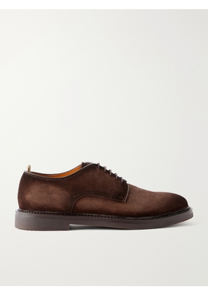 Officine Creative - Hopkins Flexi 208 Suede Derby Shoes - Men - Brown - EU 40