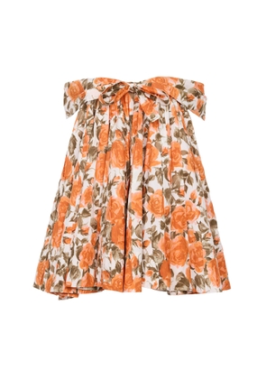 Chloé Cotton Babydoll Mini Dress - Moda Operandi