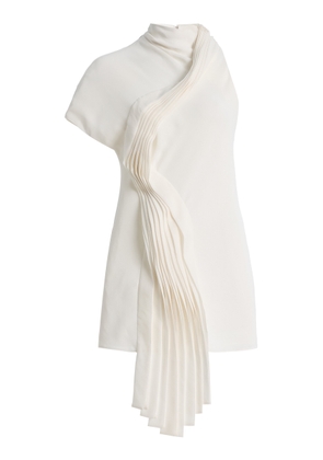 Tove Yareli Pleat-Detailed Crepe Top - Moda Operandi