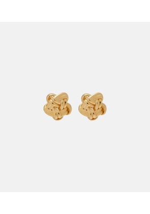 Bottega Veneta Knot 18kt gold-plated sterling silver earrings