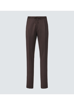 Lardini Virgin wool slim pants