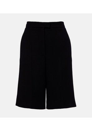 Valentino VGold virgin wool Bermuda shorts