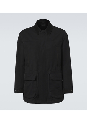 Tom Ford Cotton and silk twill field jacket