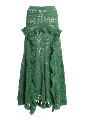 Ulla Johnson Floretta Crochet Skirt - Moda Operandi