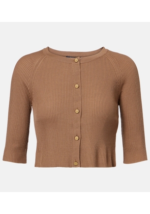 'S Max Mara Cropped virgin wool cardigan