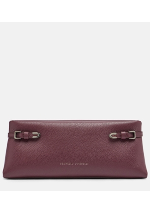 Brunello Cucinelli Small leather clutch