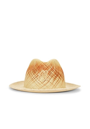 Malbon Solano Straw Hat in Straw - Brown. Size L (also in M, XL/1X).