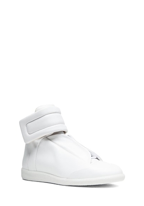 Maison Margiela Future Leather High Tops in White - White. Size 43 (also in 41, 42, 44, 46).