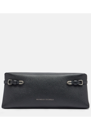 Brunello Cucinelli Small leather clutch