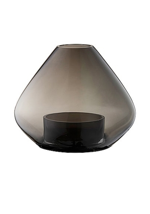 AYTM Uno Large Lantern and Vase in Black - Black. Size all.
