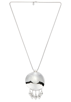 Ben-amun Drop Necklace in Silver Plated - Metallic Silver. Size all.